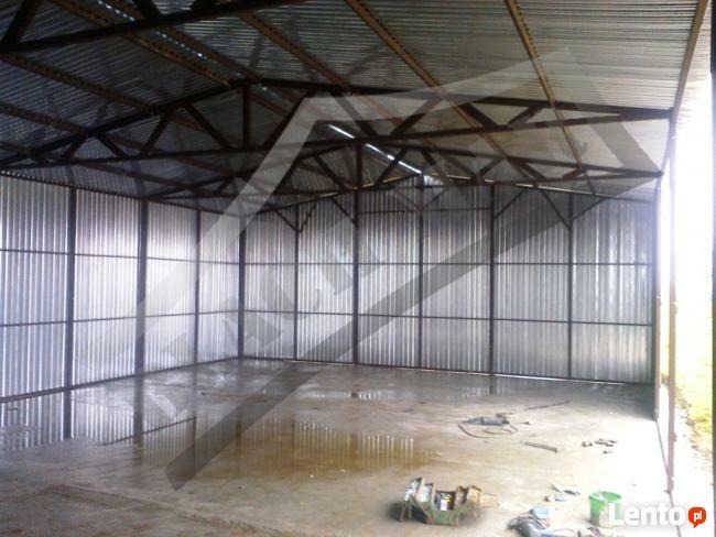 Garaż Blaszany Hala, Magazyn 8x12 PRODUCENT WZMOCNIONY