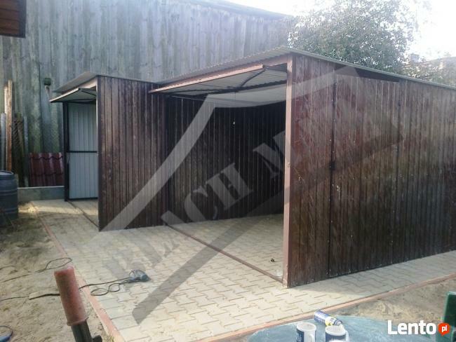 Garaż Blaszany Garaże Blaszane 6x6
