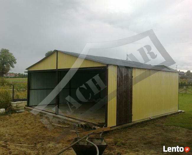 Garaż Blaszany 6x6 Dwuspadowy PRODUCENT PROFIL