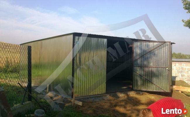 Garaż Blaszany Garaże Blaszane 6x6