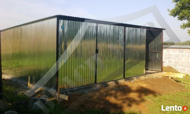 Garaż Blaszany Garaże Blaszane 6x6