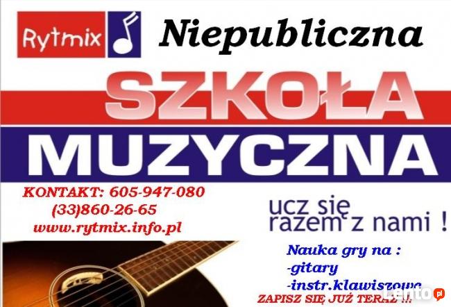 Nauka gry na gitarze i instr.klawiszowych