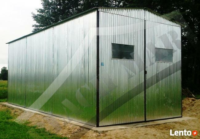 Garaż Blaszany Hala, Magazyn 8x12 PRODUCENT WZMOCNIONY