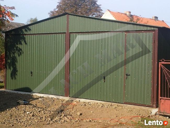 Garaż Blaszany 6x6 Dwuspadowy PRODUCENT PROFIL