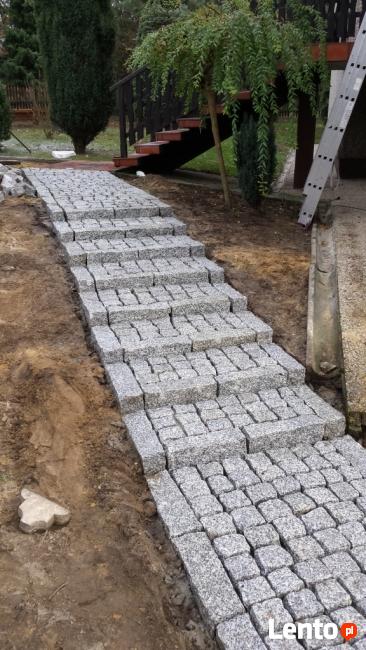 OPORNIK granitowy KRAWĘŻNIKI KAMIEŃ MUROWY granit murek ogro
