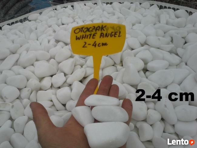 Otoczak kamień WHITE ANGEL thassos gercki HURTOWNIA KAMIENIA