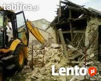 WYWÓZ ROZBIÓRKI PORZĄDKI ROZBIORKA PIWNIC, DOMÓW, DZIAŁKI