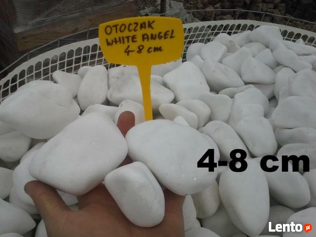 Otoczak kamień WHITE ANGEL thassos gercki HURTOWNIA KAMIENIA