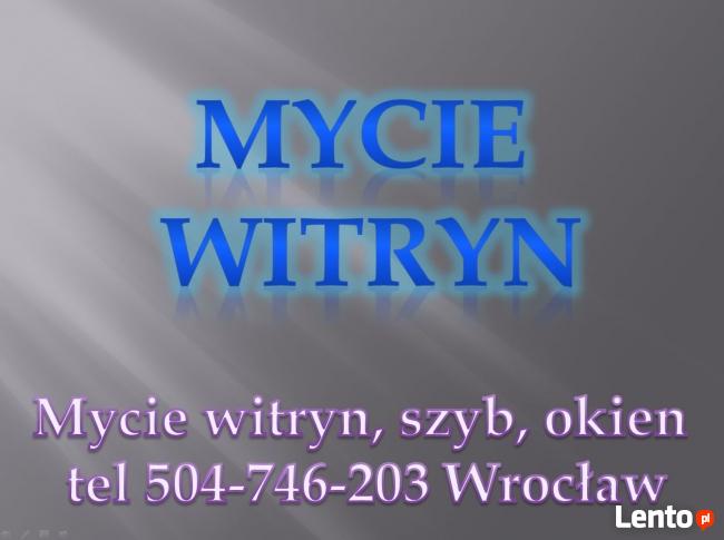 Ile kosztuje umycie okien, witryn ? Wrocław tel 504-746-203