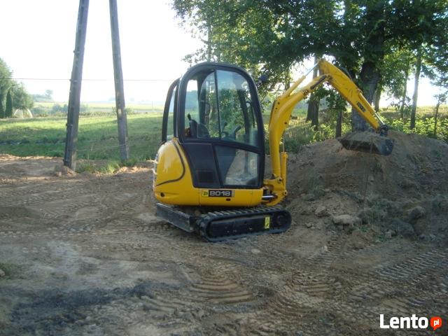 Usługi minikoparką, prace ziemne