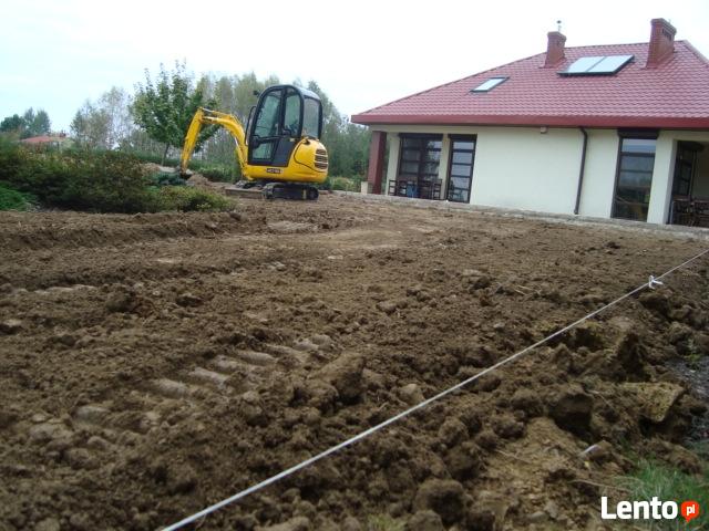 Usługi minikoparką, prace ziemne