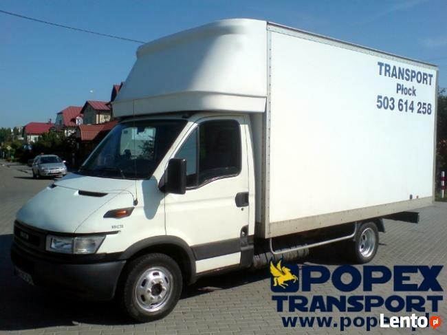 TRANSPORT PŁOCK POPEX - PRZEPROWADZKI, PRZEWÓZ MEBLI