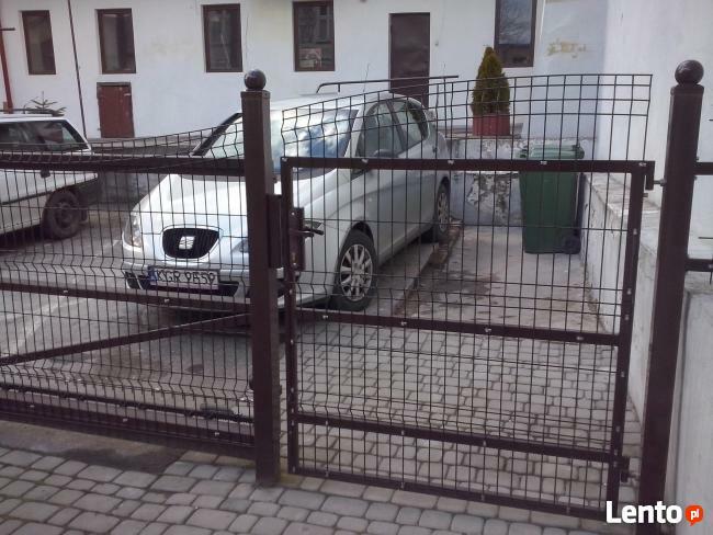 Furtka panelowa typ fala, ocynk + RAL 1x1,3m