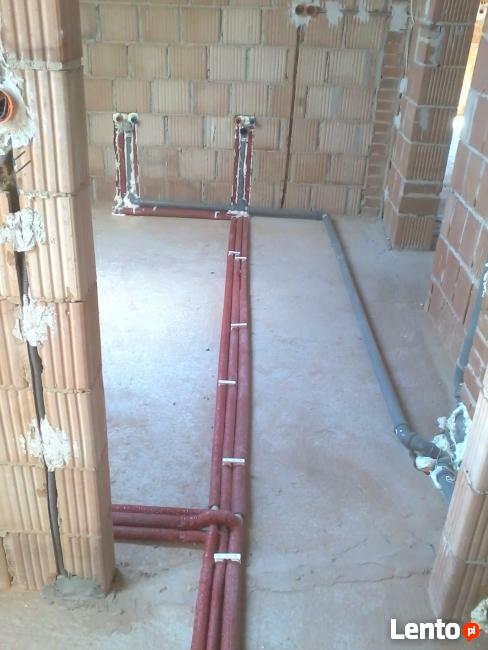 Hydraulik instalacje grzewcze podłogowe wodne gazowe PROJEKT