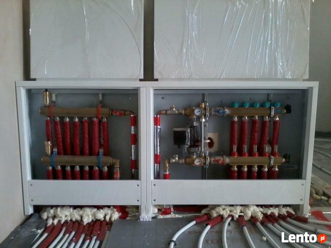 Hydraulik instalacje grzewcze podłogowe wodne gazowe PROJEKT