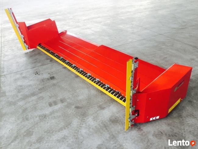 Stół do rzepaku najazdowo progowy BIZON SUPER REKORD dzielon