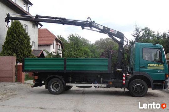 HDS do 12m + wywrotka do 6T transport