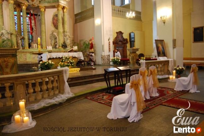 dekoracja sali weselnej