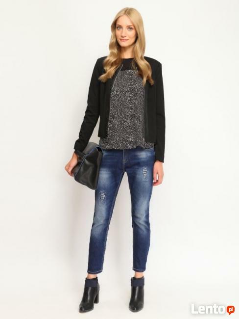 Czarna bluzka Top Secret