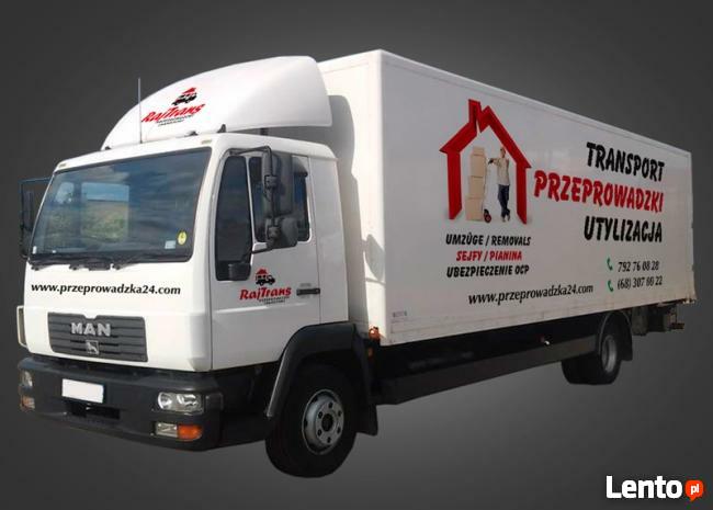 RajTrans Przeprowadzki 24/7 Transport Utylizacja Magazyn ocp