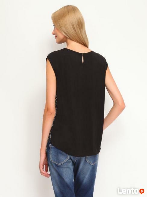 Czarna bluzka Top Secret