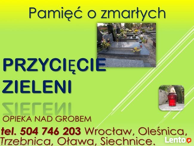 Tel 504-746-203. Poprawienie nagrobka. Montaż krzyży, tablic