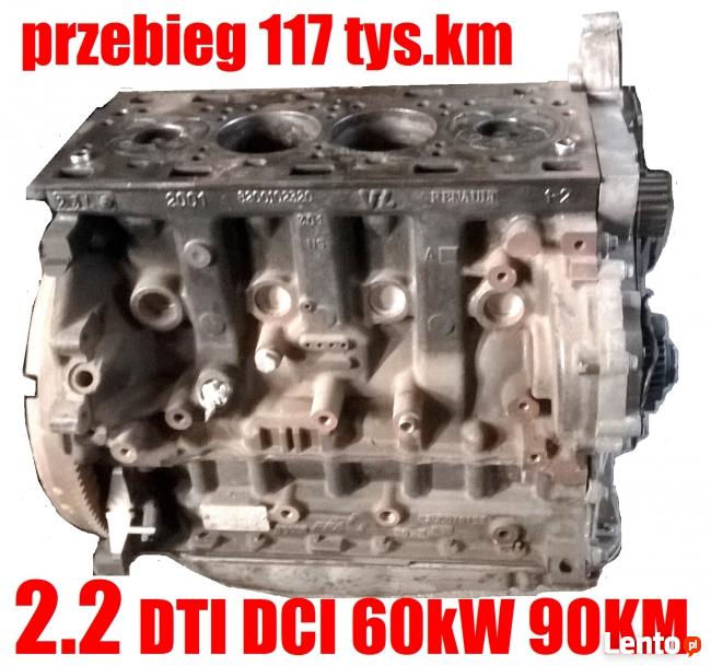 SILNIK BLOK WAŁ TŁOKI OPEL MOVANO 2.2 DTI DCI 90KM G9T F722