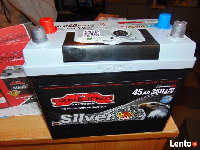 Akumulator Zap Sznajder Japoński lewo plus 45Ah 360A Kraków
