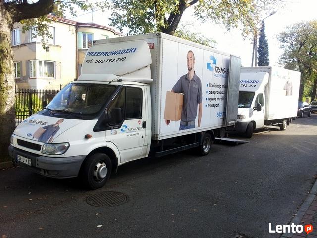 Przeprowadzki w Katowicach, 536086086, pojemniki GRATIS