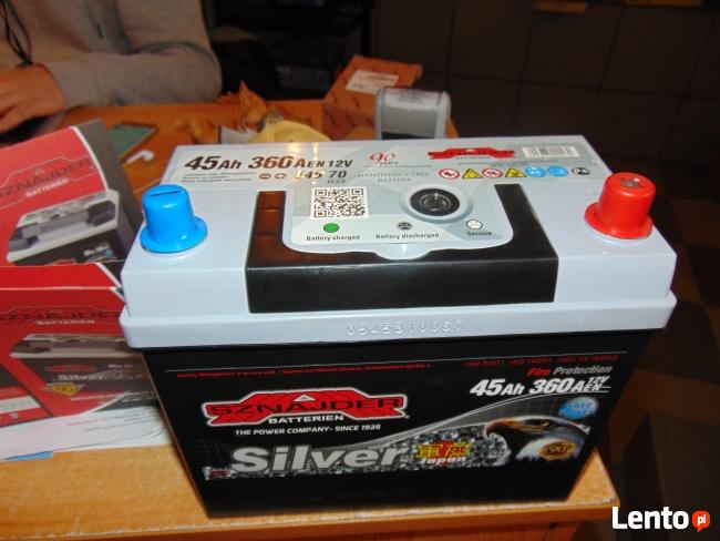 Akumulator Zap Sznajder Japoński prawo plus 45Ah 360A Kraków