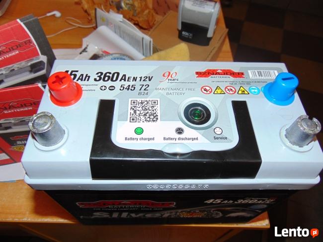 Akumulator Zap Sznajder Japoński lewo plus 45Ah 360A Kraków