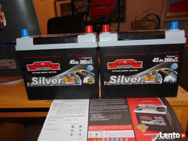 Akumulator Zap Sznajder Japoński prawo plus 45Ah 360A Kraków