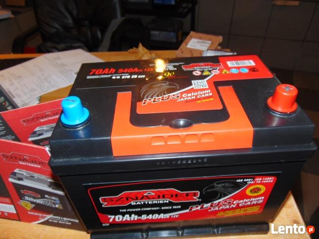 Akumulator Zap Sznajder Japoński prawo plus 70Ah 540A Kraków