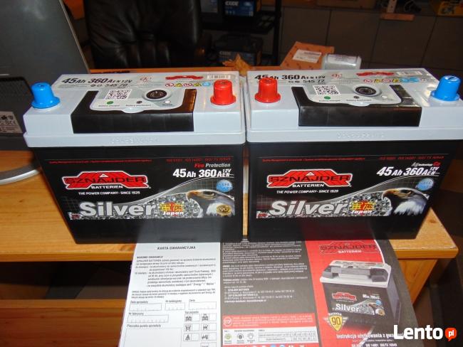 Akumulator Zap Sznajder Japoński lewo plus 45Ah 360A Kraków