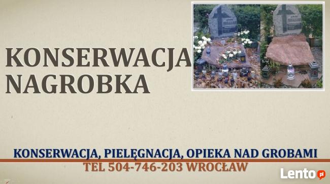 Konserwacja nagrobka, cena, tel 504-476-203, impregnacja pom
