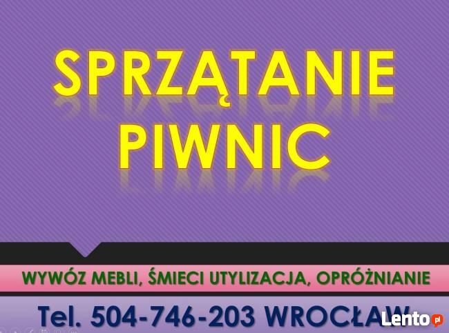 Sprzątanie strychu, garażu, cena tel 504-746-203, Wrocław