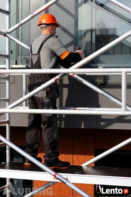 Rusztowanie przejezdne aluminiowe ALUBERG 1370 - 7m