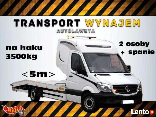 AUTOLAWETY do wynajęcia, laweta laweta auto sprinter