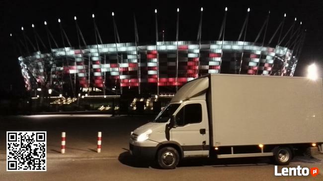 Transport towarów na paletach / Winda / Plandeka / Warszawa