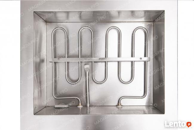 Smażalnik 18L, patelnia do pączków duży kosz 38x29 cm