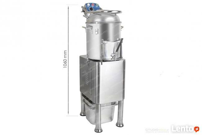 Przemysłowa obieraczka do ziemniaków i warzyw 110kg/h