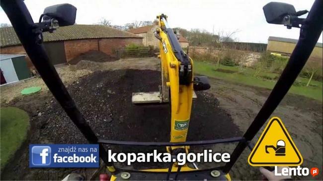 USŁUGI minikoparką mini koparką minikoparka Gorlice