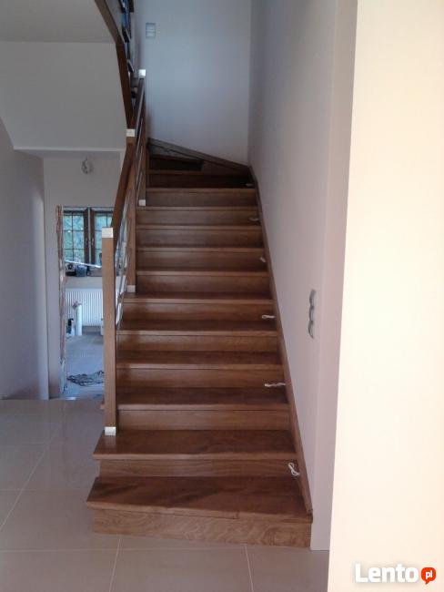 schody drewniane , stolarstwo