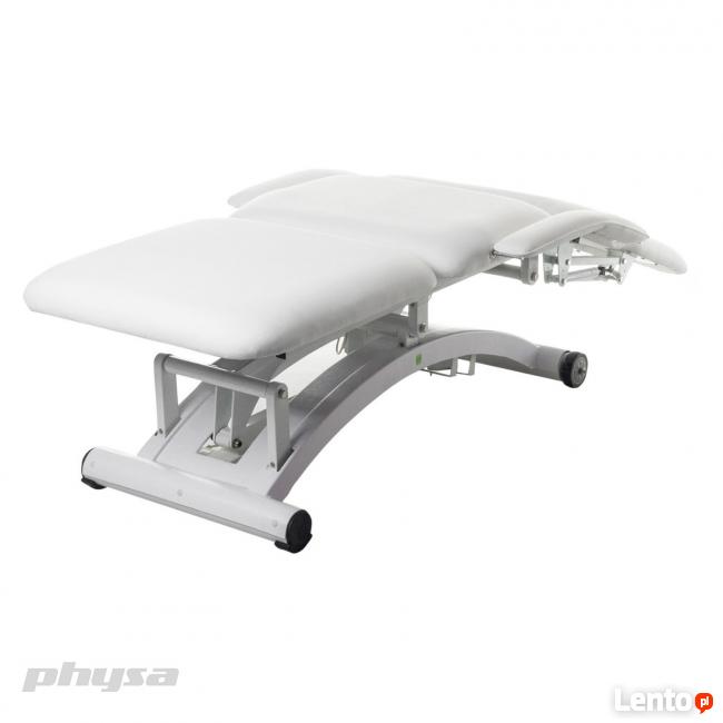 Łóżko do zabiegów masażu regulowane elektryczne