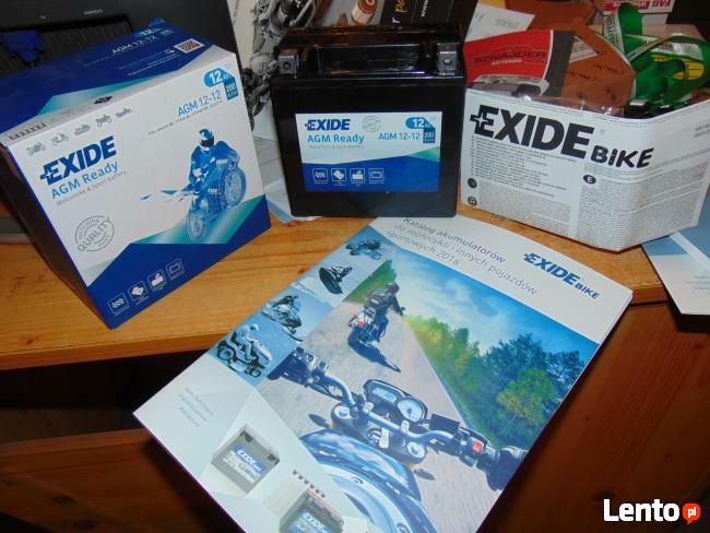 Akumulatory motocyklowe do skuterów motorów Exide Yuasa Vart
