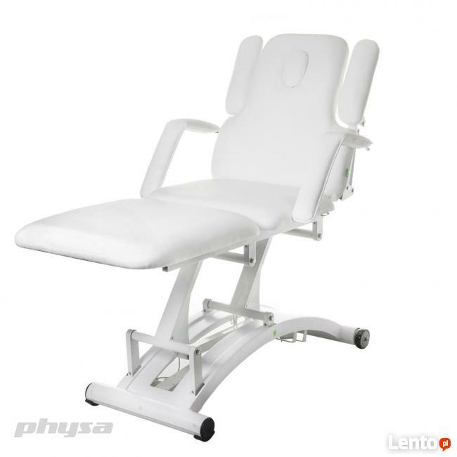 Łóżko do zabiegów masażu regulowane elektryczne