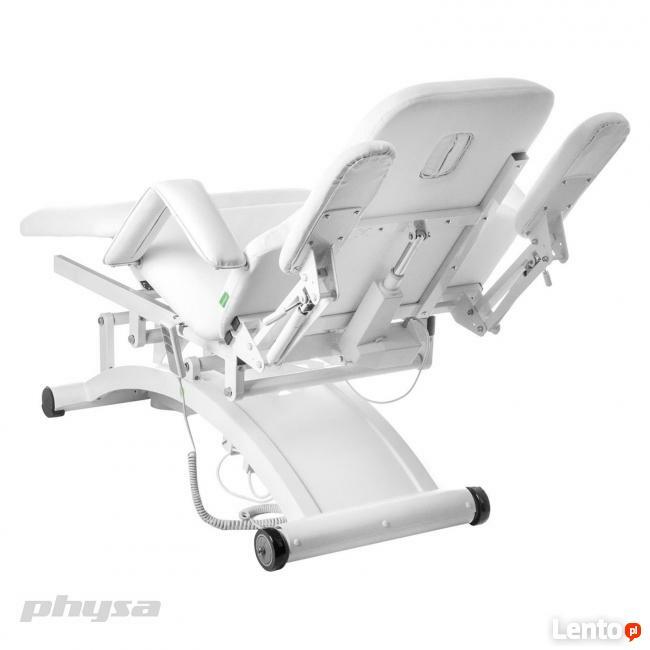 Łóżko do zabiegów masażu regulowane elektryczne