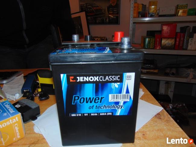 Akumulator do samochodów zabytkowych 6v 80Ah Wysyłkowo dowóz