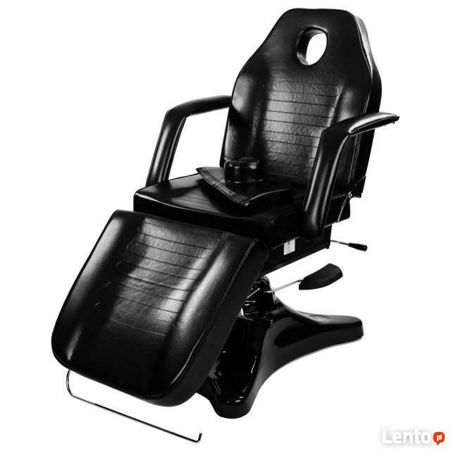 Fotel łózko kosmetyczne pedicure regulowane