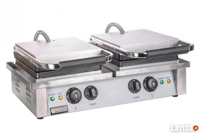 Podwójna gofrownica gofry klasyczne belgijskie kratka